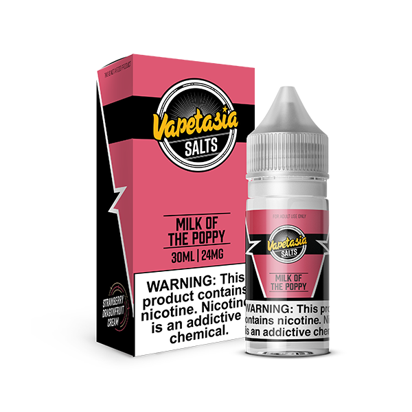 VAPETASIA-30ML/24MG-MILK POPPY