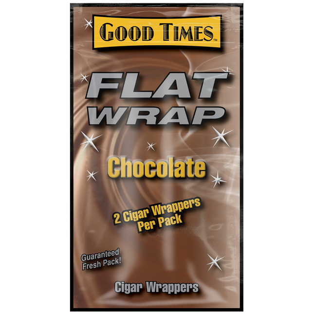 GT-FLAT WRAP CHOCOLATE - 25CT