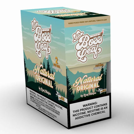 BOSS LEAF 2PK NATURAL ORIGINAL